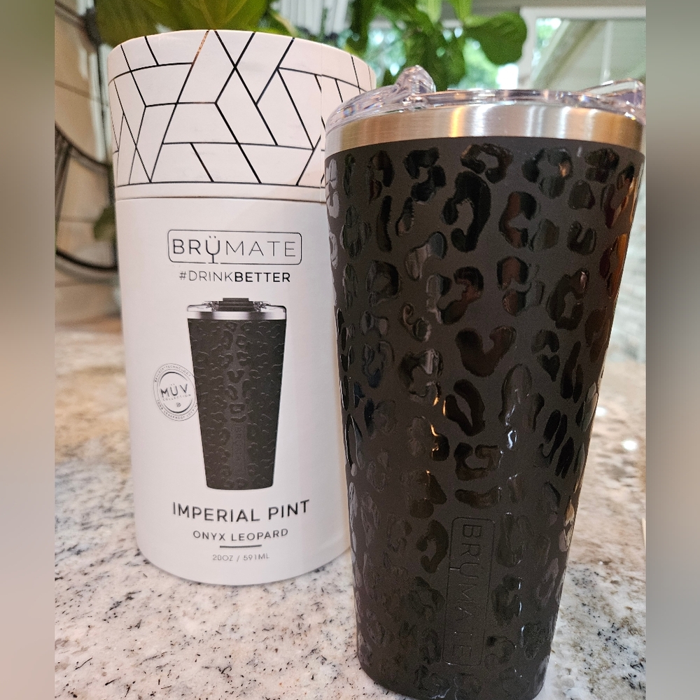 Brumate "Black Leopard" Imperial Pint